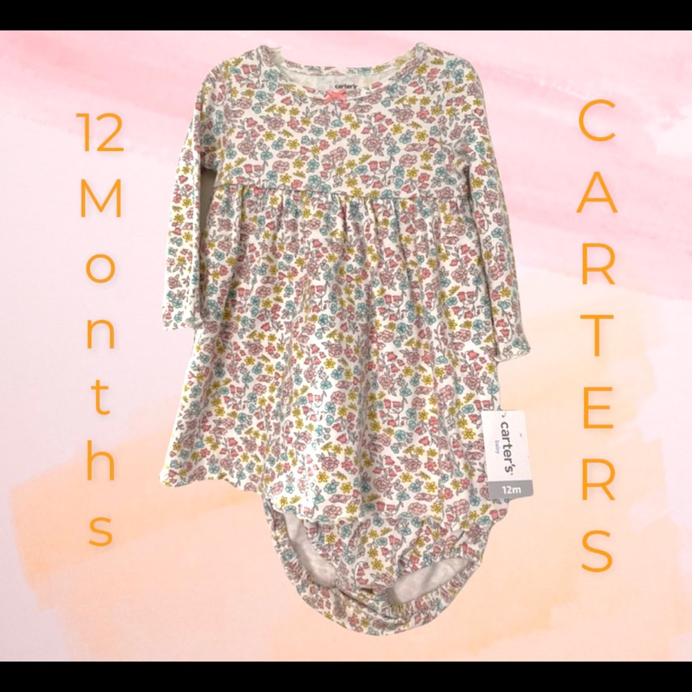 NWT Carter’s floral dress